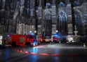 Uebung BF Koeln Feuer Koelner Dom P08